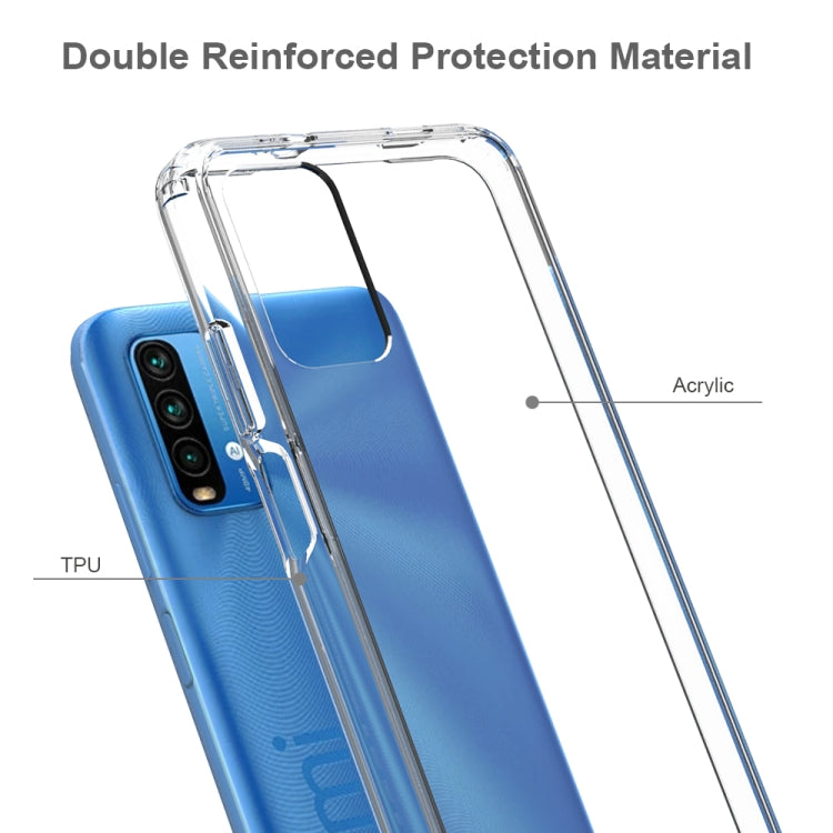 For Xiaomi Poco M3 / Redmi 9T Shockproof Scratchproof TPU + Acrylic Protective Case