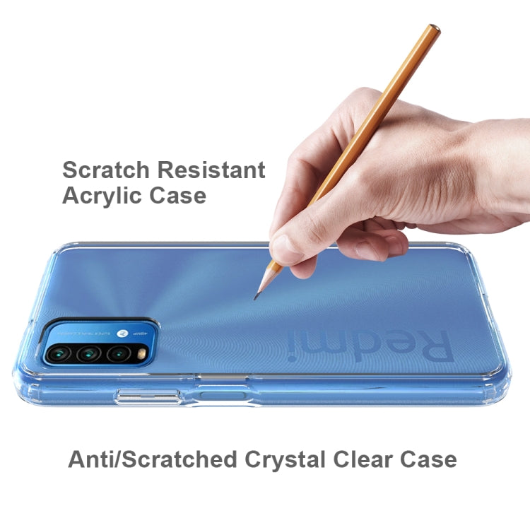 For Xiaomi Poco M3 / Redmi 9T Shockproof Scratchproof TPU + Acrylic Protective Case
