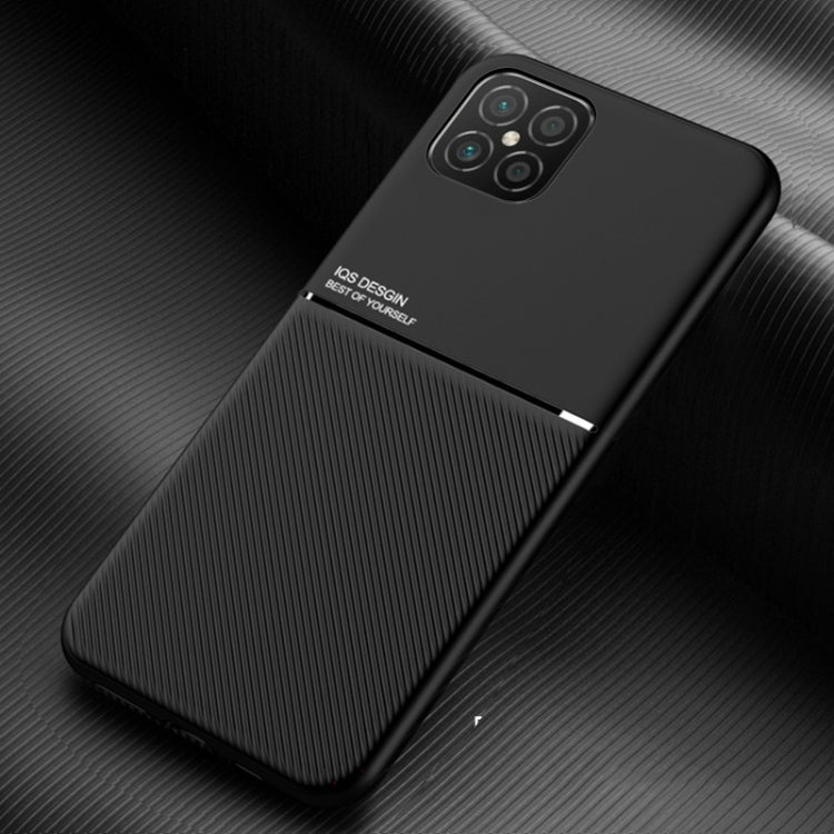For Huawei nova 8 SE Classic Tilt Strip Grain Magnetic Shockproof PC + TPU Case