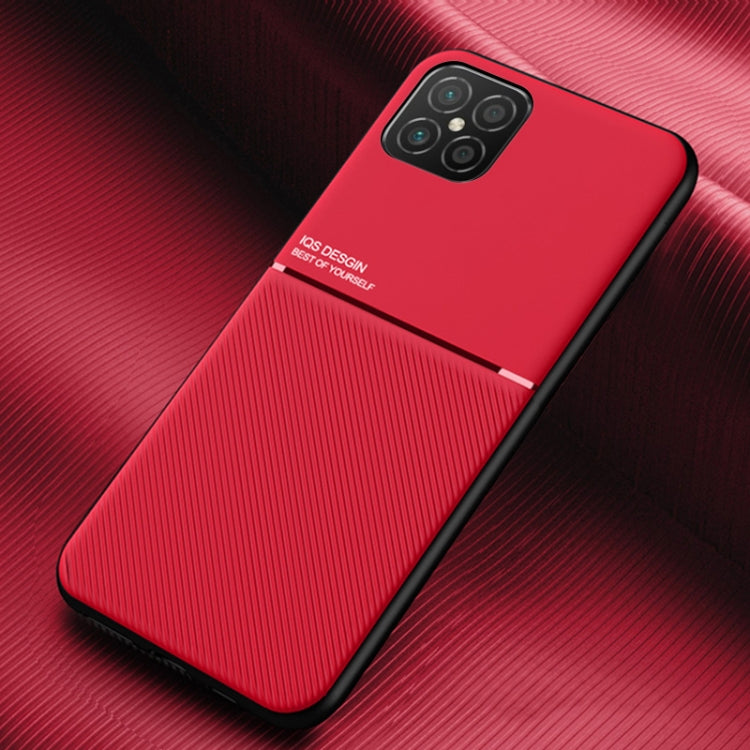 For Huawei nova 8 SE Classic Tilt Strip Grain Magnetic Shockproof PC + TPU Case
