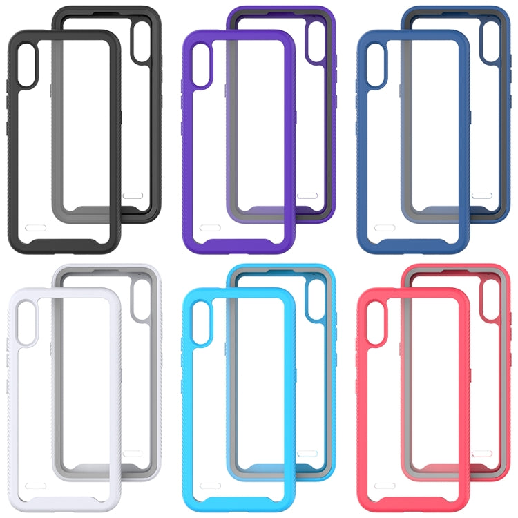 For LG K22 Starry Sky Solid Color Series Shockproof PC + TPU Protective Case