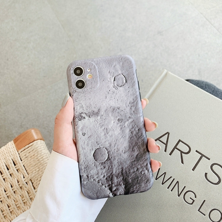 For iPhone 12 Colored Drawing Pattern Fine Hole IMD Shockproof TPU Protective Case