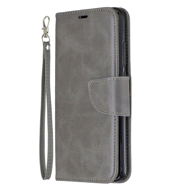 For Xiaomi Redmi Note 8 Retro Lambskin Texture Pure Color Horizontal Flip PU Leather Case with Holder & Card Slots & Wallet & Lanyard