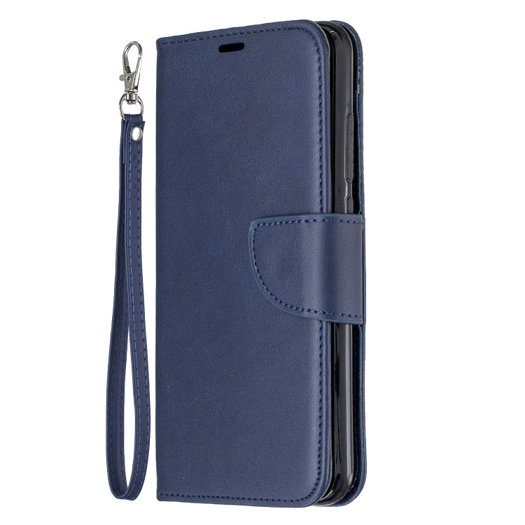 For Xiaomi Redmi Note 8 Retro Lambskin Texture Pure Color Horizontal Flip PU Leather Case with Holder & Card Slots & Wallet & Lanyard