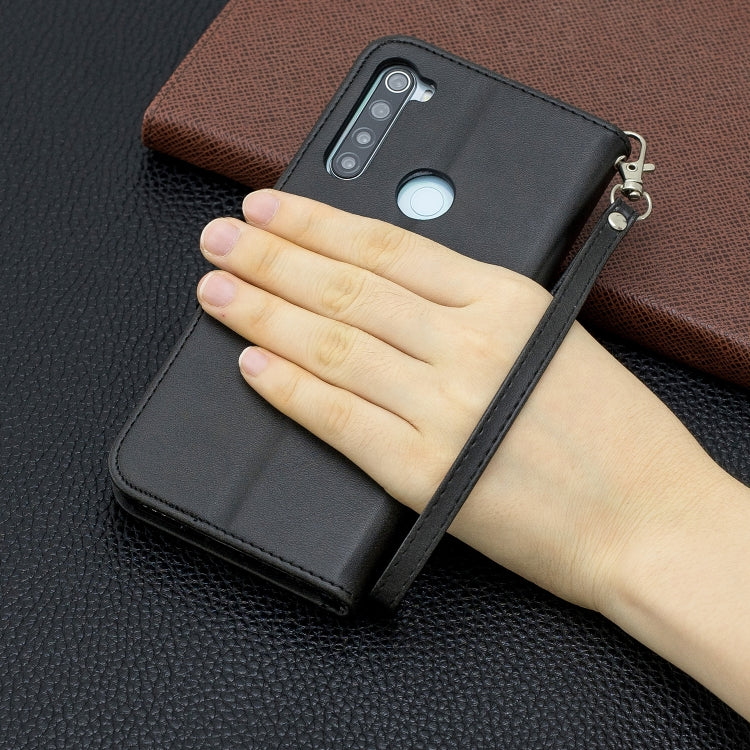 For Huawei Mate 30 Pro Retro Lambskin Texture Pure Color Horizontal Flip PU Leather Case with Holder & Card Slots & Wallet & Lanyard