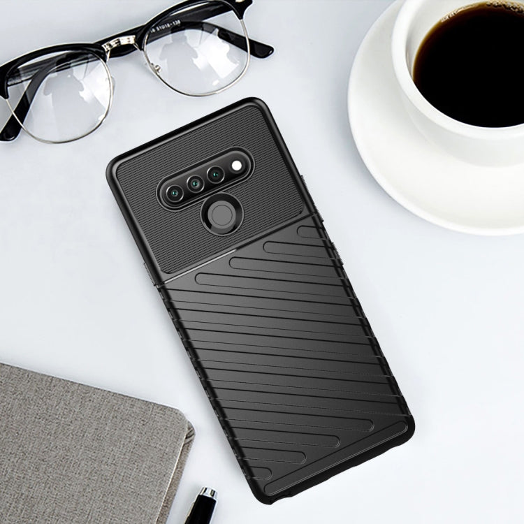 For LG K71 Thunderbolt Shockproof TPU Protective Soft Case
