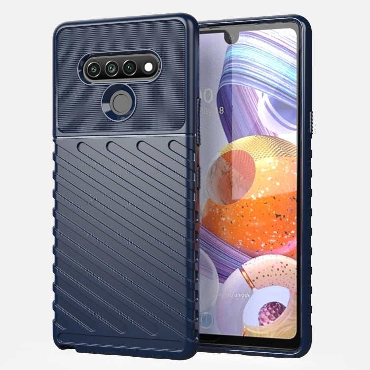 For LG K71 Thunderbolt Shockproof TPU Protective Soft Case