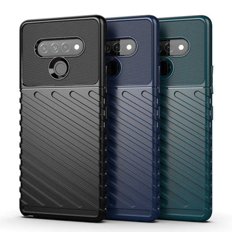 For LG K71 Thunderbolt Shockproof TPU Protective Soft Case