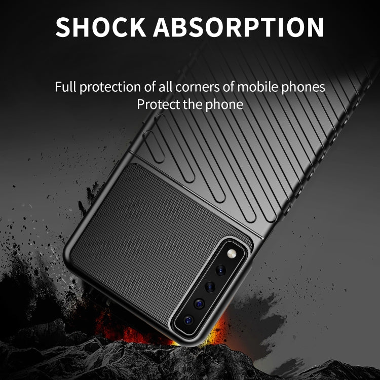 For LG Stylo 7 4G Thunderbolt Shockproof TPU Protective Soft Case
