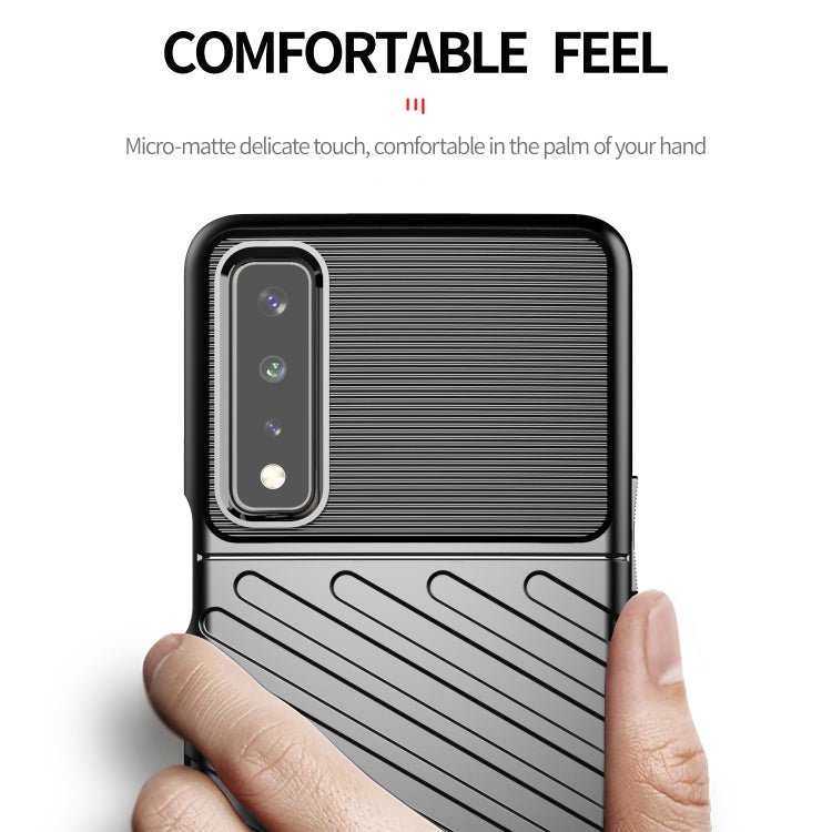 For LG Stylo 7 5G Thunderbolt Shockproof TPU Protective Soft Case