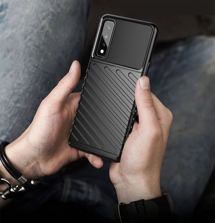 For LG Stylo 7 5G Thunderbolt Shockproof TPU Protective Soft Case