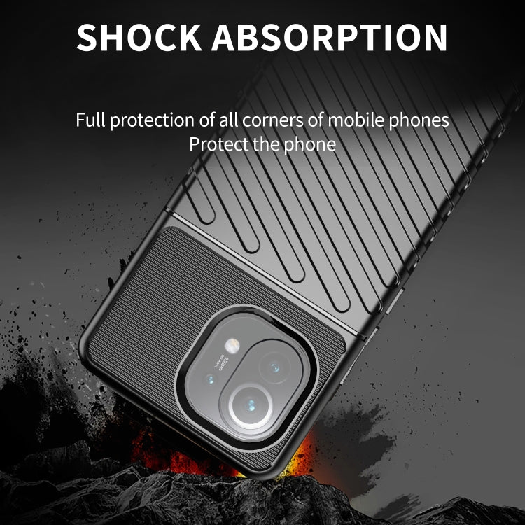 For Xiaomi Mi 11 5G Thunderbolt Shockproof TPU Protective Soft Case