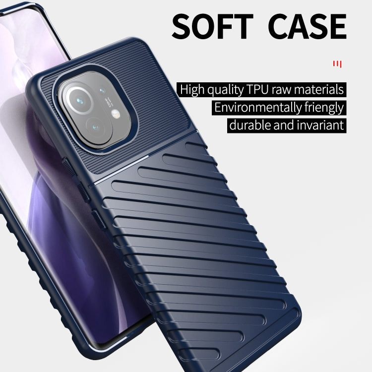 For Xiaomi Mi 11 5G Thunderbolt Shockproof TPU Protective Soft Case