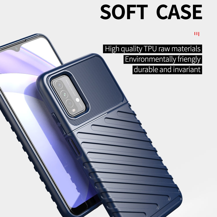 For Xiaomi Redmi 9T Thunderbolt Shockproof TPU Protective Soft Case