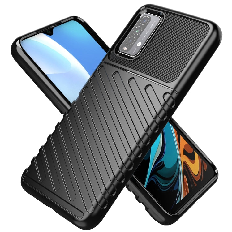 For Xiaomi Redmi 9T Thunderbolt Shockproof TPU Protective Soft Case