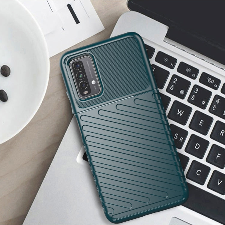 For Xiaomi Redmi 9T Thunderbolt Shockproof TPU Protective Soft Case