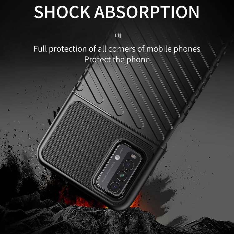 For Xiaomi Redmi 9T Thunderbolt Shockproof TPU Protective Soft Case