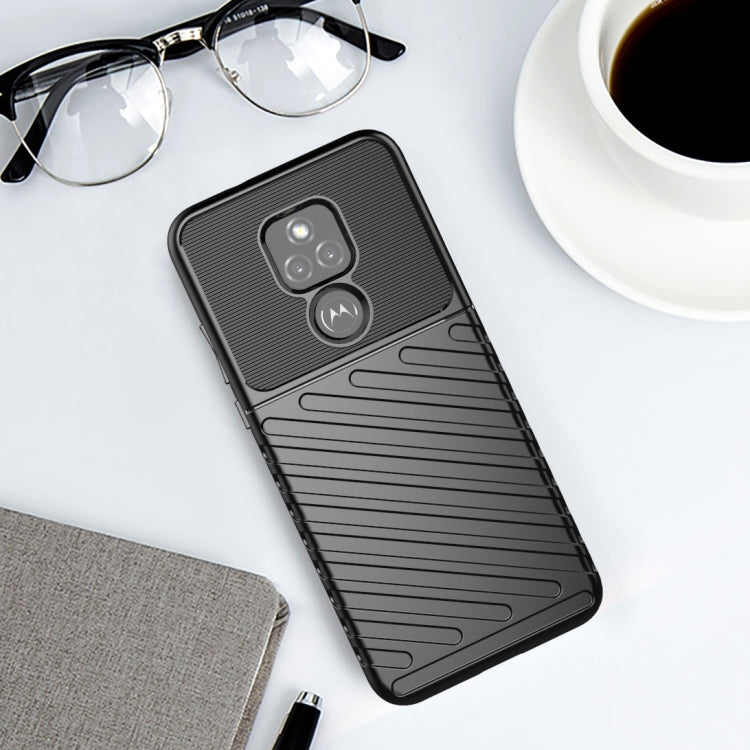 For Motorola Moto G Play (2021) Thunderbolt Shockproof TPU Protective Soft Case