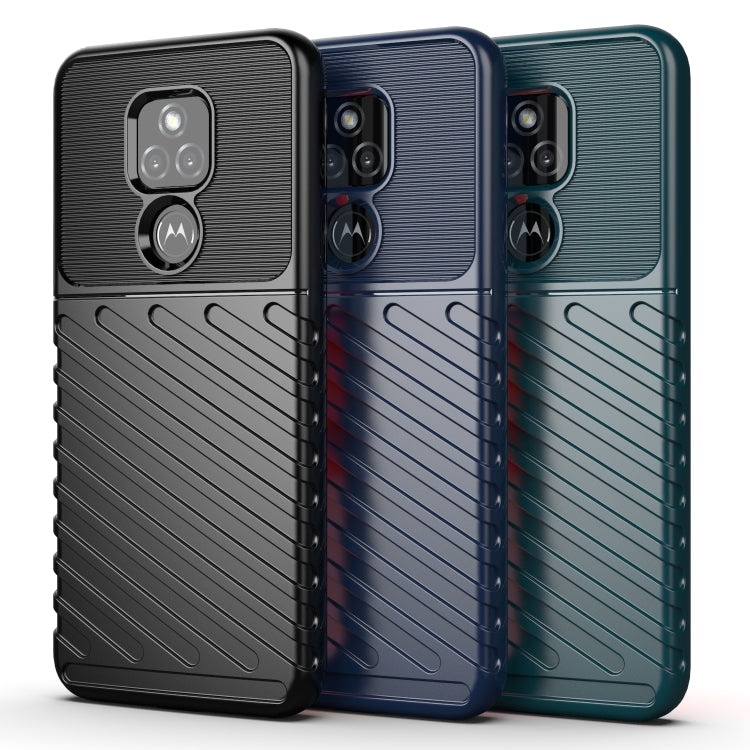 For Motorola Moto G Play (2021) Thunderbolt Shockproof TPU Protective Soft Case
