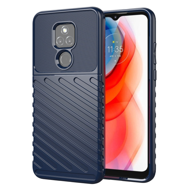 For Motorola Moto G Play (2021) Thunderbolt Shockproof TPU Protective Soft Case