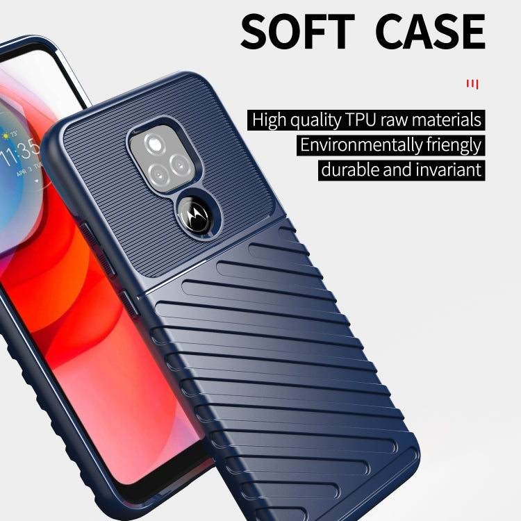 For Motorola Moto G Play (2021) Thunderbolt Shockproof TPU Protective Soft Case