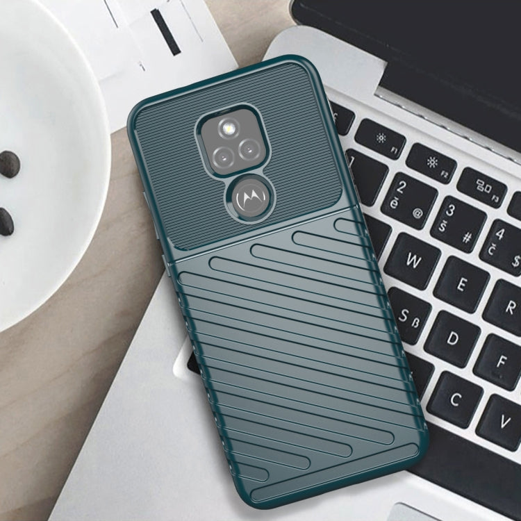 For Motorola Moto G Play (2021) Thunderbolt Shockproof TPU Protective Soft Case