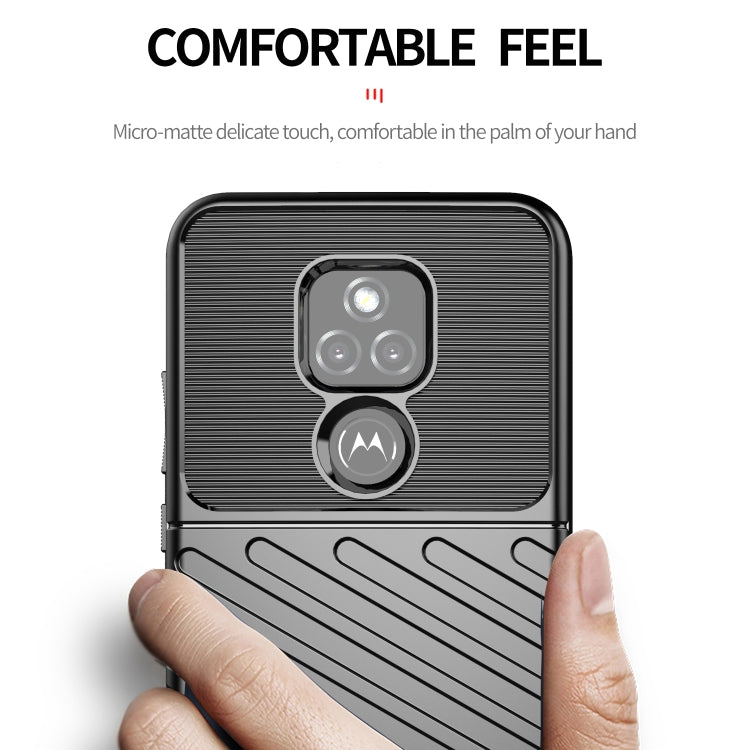 For Motorola Moto G Play (2021) Thunderbolt Shockproof TPU Protective Soft Case
