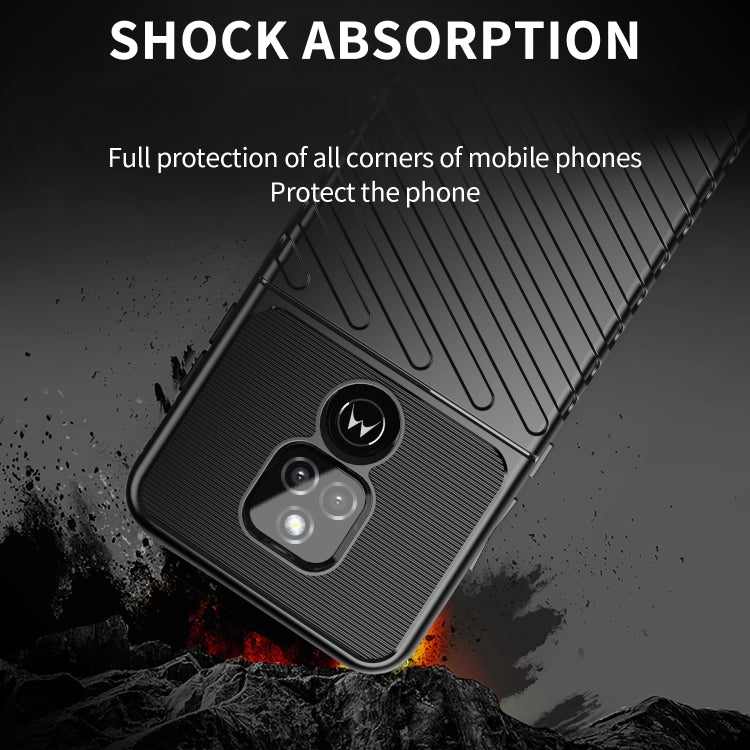 For Motorola Moto G Play (2021) Thunderbolt Shockproof TPU Protective Soft Case