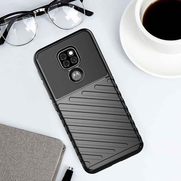 For Motorola Moto G9 / G9 Play Thunderbolt Shockproof TPU Protective Soft Case