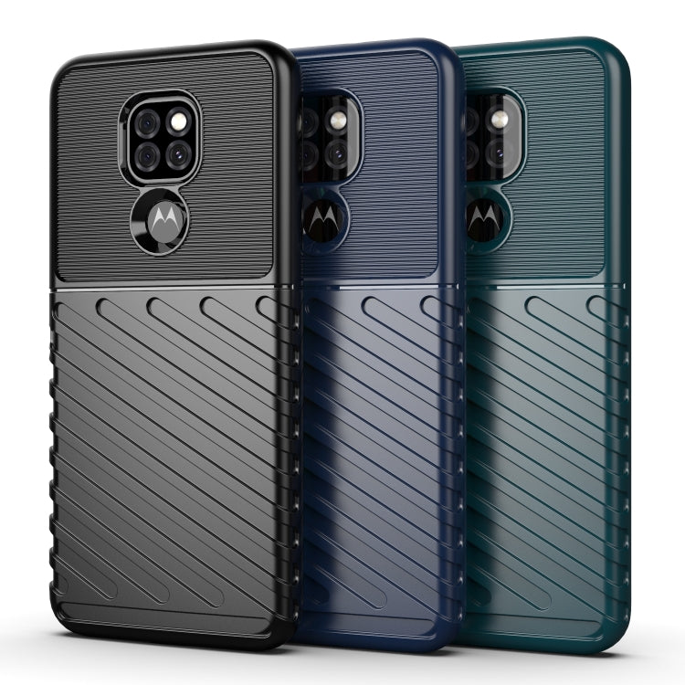 For Motorola Moto G9 / G9 Play Thunderbolt Shockproof TPU Protective Soft Case