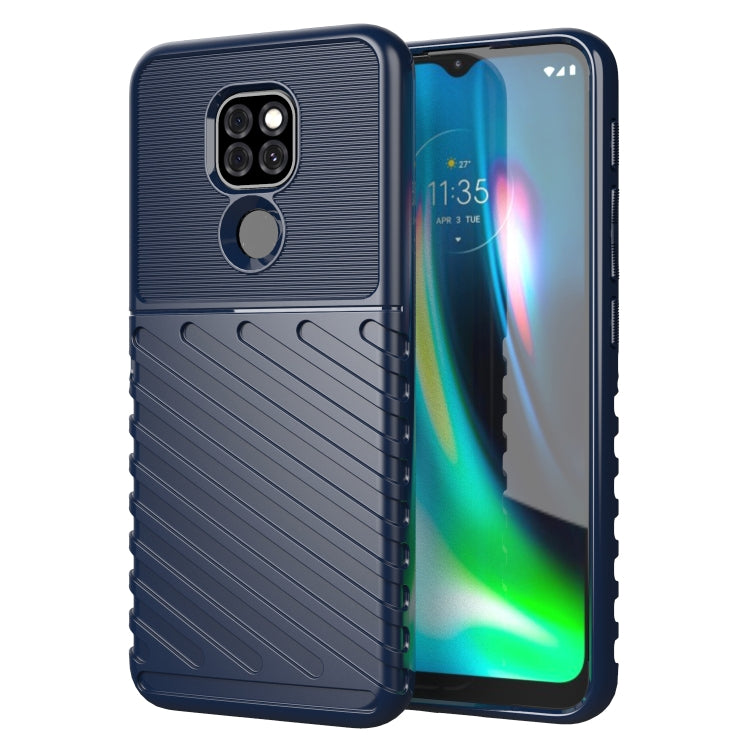 For Motorola Moto G9 / G9 Play Thunderbolt Shockproof TPU Protective Soft Case