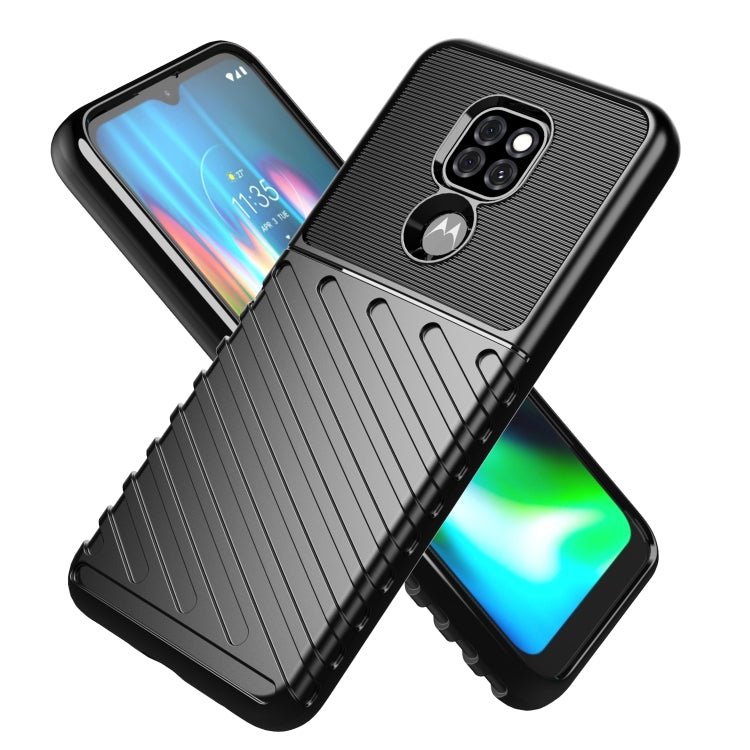For Motorola Moto G9 / G9 Play Thunderbolt Shockproof TPU Protective Soft Case