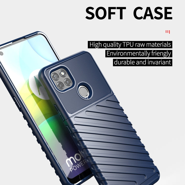 For Motorola Moto G9 Power Thunderbolt Shockproof TPU Protective Soft Case