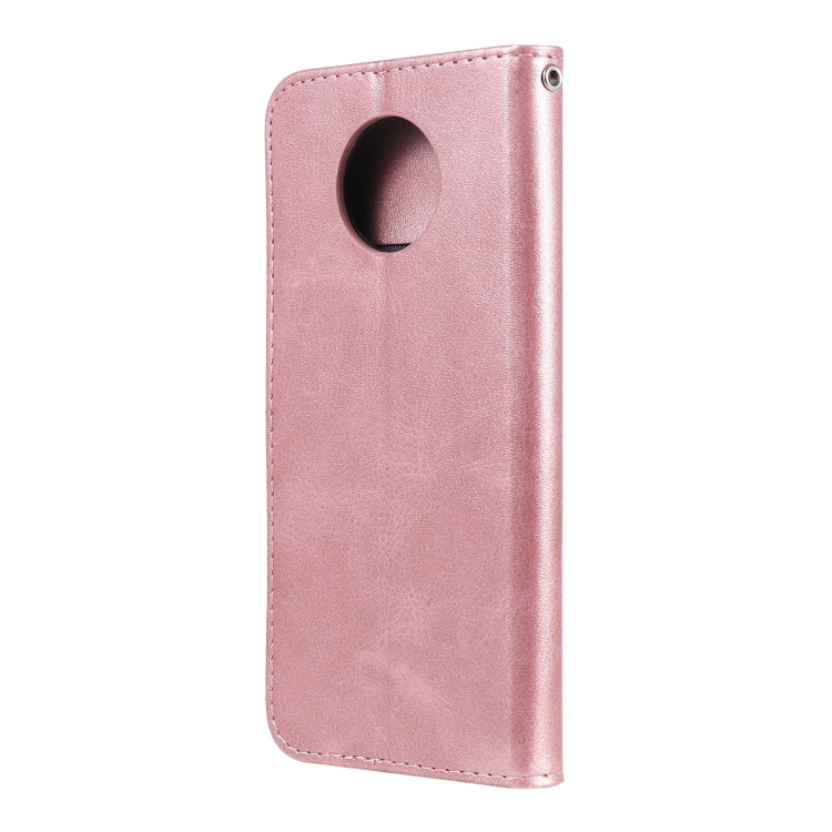 For Xiaomi Redmi Note 9 5G (CN Version) / Note 9T 5G Fashion Calf Texture Zipper Horizontal Flip Leather Case with Holder & Card Slots & Wallet