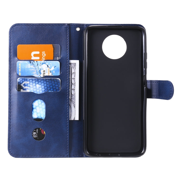 For Xiaomi Redmi Note 9 5G (CN Version) / Note 9T 5G Fashion Calf Texture Zipper Horizontal Flip Leather Case with Holder & Card Slots & Wallet