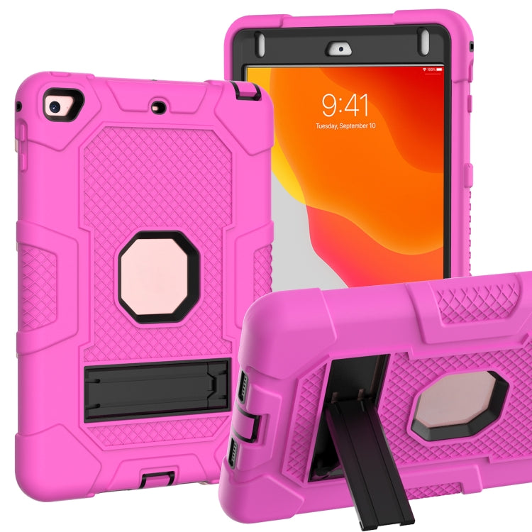 Contrast Color Robot Shockproof Silicone + PC Protective Case with Holder For iPad mini 5 / 4