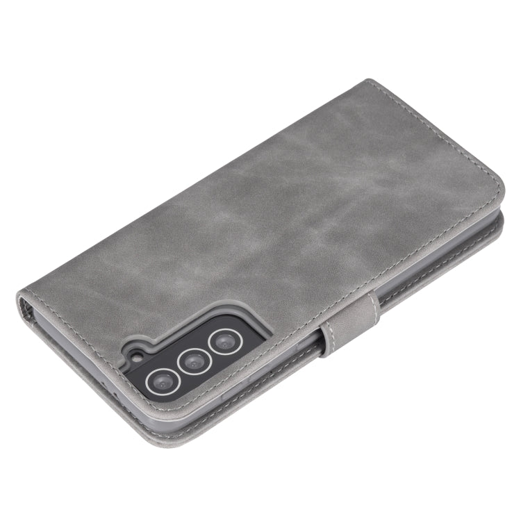 For Samsung Galaxy S21 Ultra 5G Diaobaolee Pure Fresh Texture Horizontal Flip Leather Case