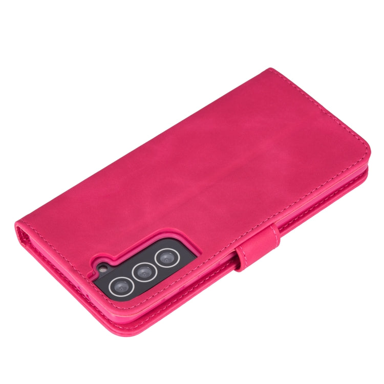 For Samsung Galaxy S21 Ultra 5G Diaobaolee Pure Fresh Texture Horizontal Flip Leather Case
