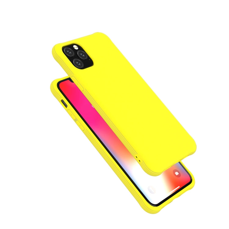 For iPhone 11 Shockproof Frosted Ultra-thin TPU Protective Case
