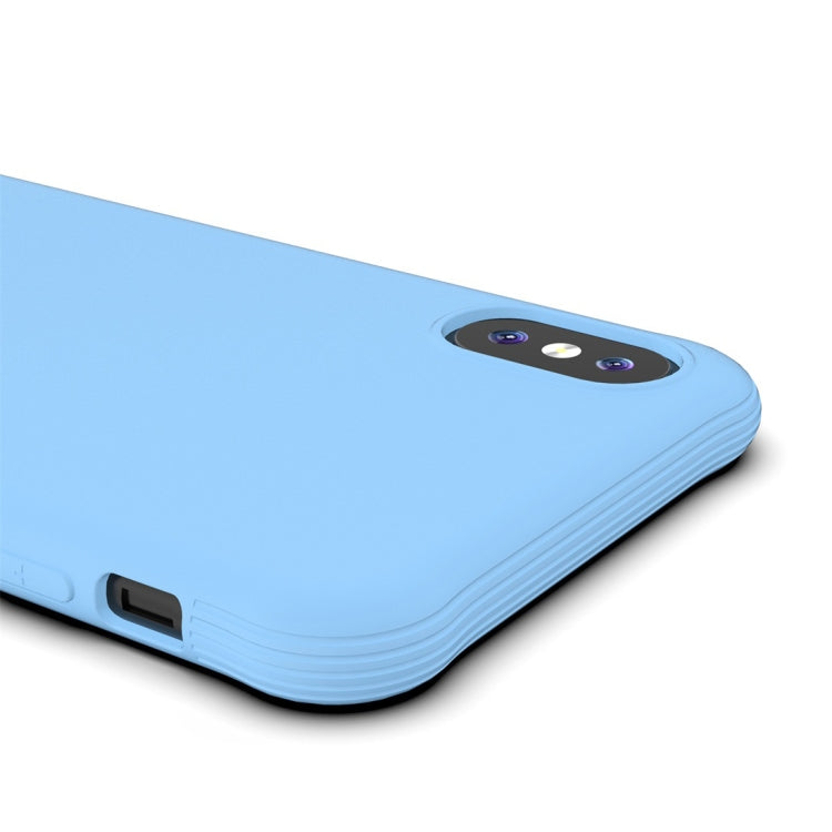 For iPhone XS / X Shockproof Frosted Ultra-thin TPU Protective Case