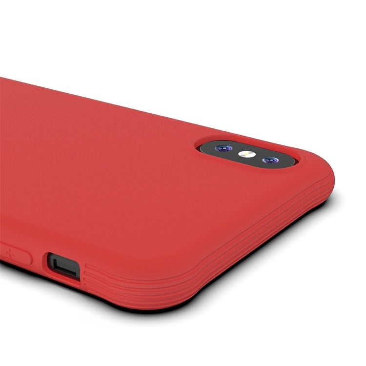 For iPhone XS / X Shockproof Frosted Ultra-thin TPU Protective Case