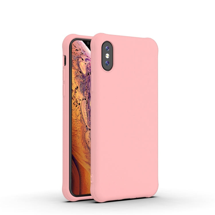 For iPhone XS / X Shockproof Frosted Ultra-thin TPU Protective Case