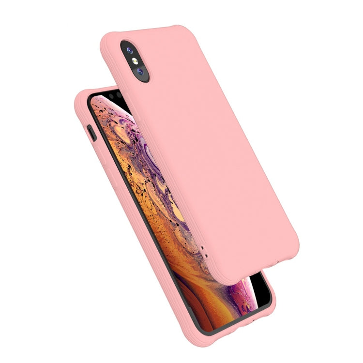 For iPhone XS / X Shockproof Frosted Ultra-thin TPU Protective Case