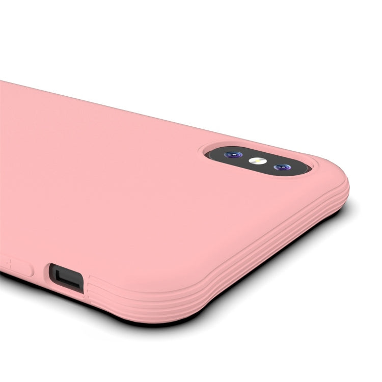 For iPhone XS / X Shockproof Frosted Ultra-thin TPU Protective Case