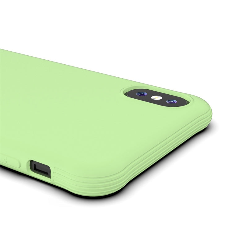 For iPhone XS / X Shockproof Frosted Ultra-thin TPU Protective Case