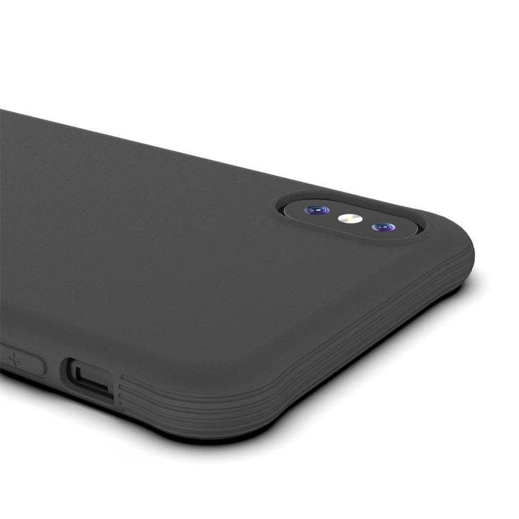 For iPhone XS / X Shockproof Frosted Ultra-thin TPU Protective Case