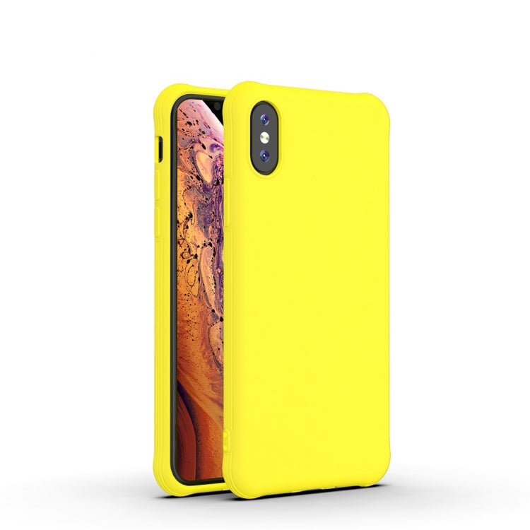 For iPhone XS / X Shockproof Frosted Ultra-thin TPU Protective Case