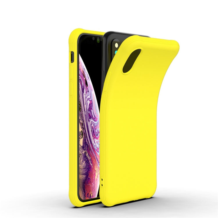 For iPhone XS / X Shockproof Frosted Ultra-thin TPU Protective Case