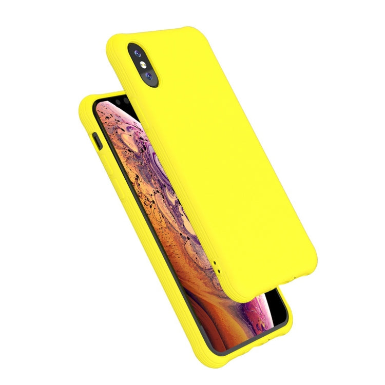 For iPhone XS / X Shockproof Frosted Ultra-thin TPU Protective Case