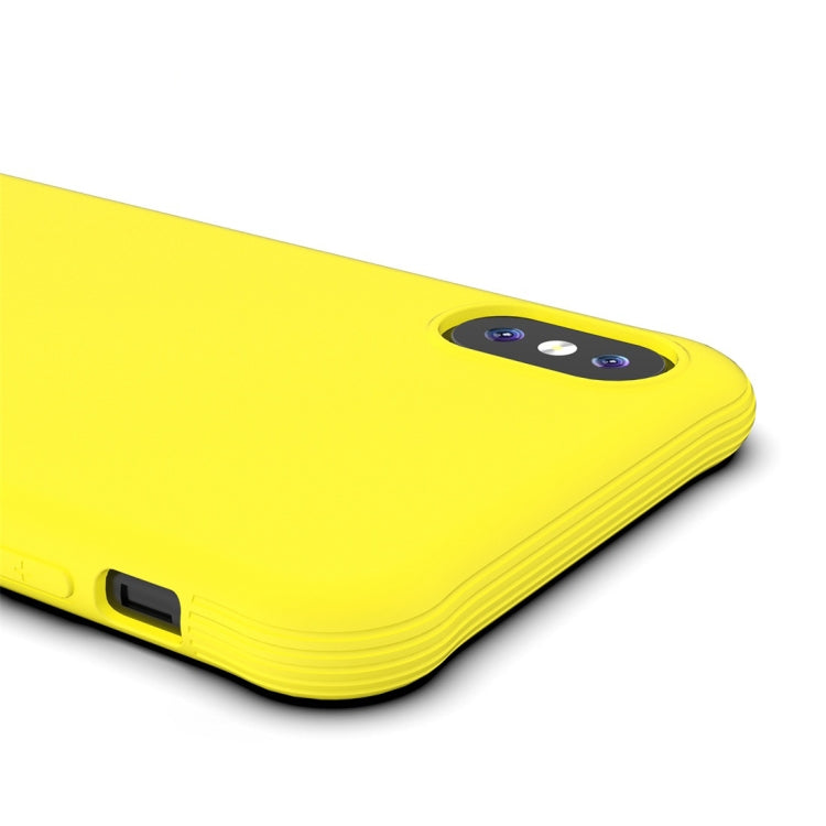 For iPhone XS / X Shockproof Frosted Ultra-thin TPU Protective Case
